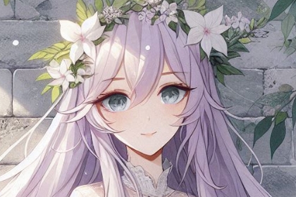 白いアカンサスの精霊カスタス